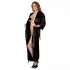 Cottelli - Satin Robe (Black) - L/XL