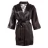 Cottelli - Satin-Lace Short Robe (Black)