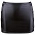 Cottelli - Shiny Buckle Mini Skirt (Black) - L