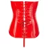 Black Level - vinyl corset (red) - M