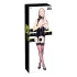 Black Level - Open Top with Garter (Black) - L
