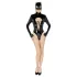 Black Velvet - Long-Sleeve Batwoman Body (Black) - XL