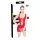 Black Level - Lace-up Vinyl Mini Dress (Red) - M