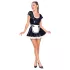 Black Level - black PVC maid dress