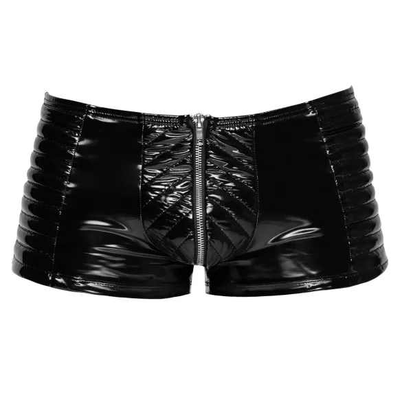 Black Level - Men's Zippered Shorts (Black) - M