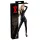Latex Long-Sleeve Women's Jumpsuit (Black)