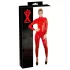 LATEX - Women's Long-Sleeve Jumpsuit (Red)
