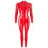 LATEX - Women's Long-Sleeve Jumpsuit (Red) - L