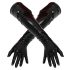 LATEX - Long Unisex Gloves (Black) - M