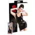 LATEX - Sleeveless Mini Dress (Black) - L