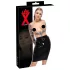 LATEX - Black Midi Skirt - M
