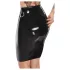 LATEX - Black Midi Skirt - M