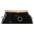 LATEX - Black Midi Skirt - M
