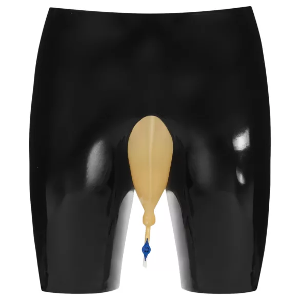 Latex Protective Undergarment with Drainage (Black)