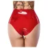 LATEX - Realistic Red Dildo Panties