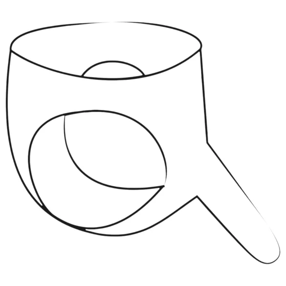 LATEX - Realistic Red Dildo Panties