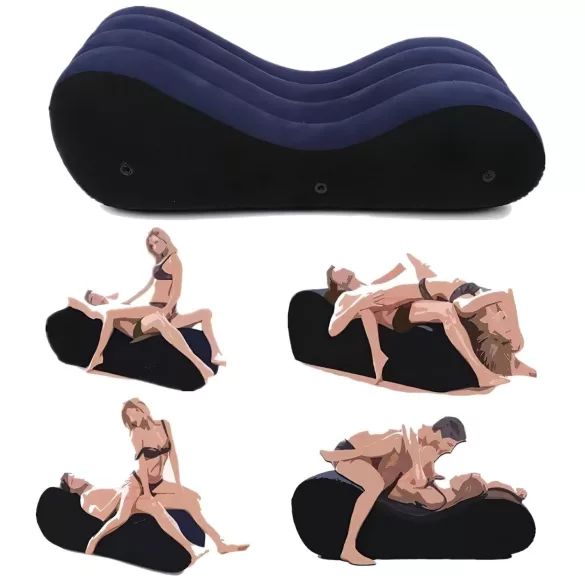 Desirel Magic Pillow - Inflatable Sex Sofa - Large (Blue)