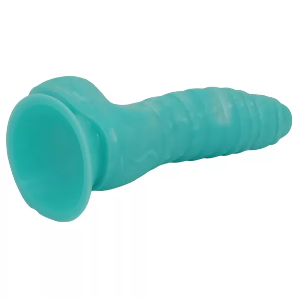 OgazR Sea Serpent - Textured Dildo - 17 cm (Blue-White)
