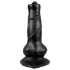 Animalorny - Dog Toy 12cm (Black)