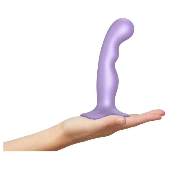 Strap-on-Me P&G S - Curved Suction Cup Dildo (Purple)