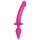 Strap-on-me Switch Semi-Realistic XXL - 2-in-1 dildo (pink)