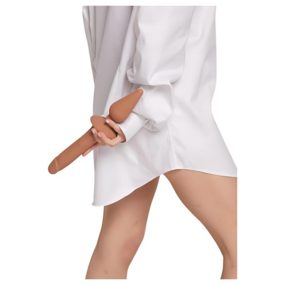 Strap-on-me Switch Realistic S - 2in1 Silicone Dildo (Natural)