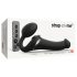 Strap-on-me M – Air Pulse Strap-On Vibrator (Black)
