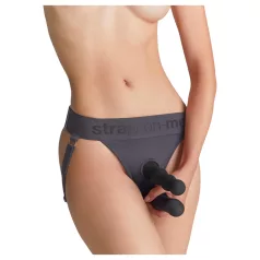   Strap-on-me - harness briefs for strap-on dildo - XS-XXL (grey)