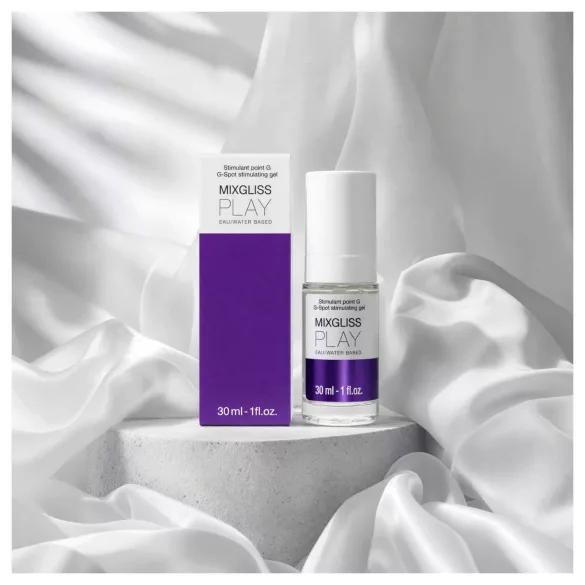 Mixgliss Play - G-spot stimulating lubricant gel for women, fragrance-free (30 ml)