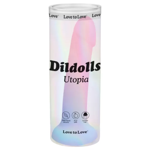 Dildolls Utopia - Colorful Silicone Suction Cup Dildo