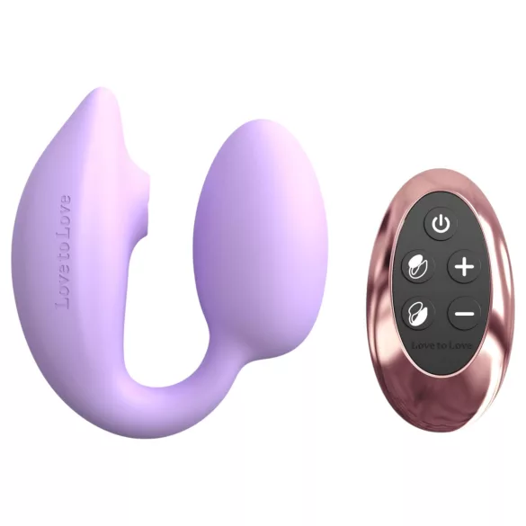 Love to Love Wonderlover - G-Spot Vibrator & Clitoral Stimulator (Purple)