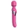 Dorcel Dual Orgasms - rechargeable 2‑in‑1 massaging vibrator (pink)