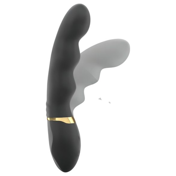 Dorcel Too Much 2.0 - Rechargeable Triple-Motor Vibrator (Black-Gold)