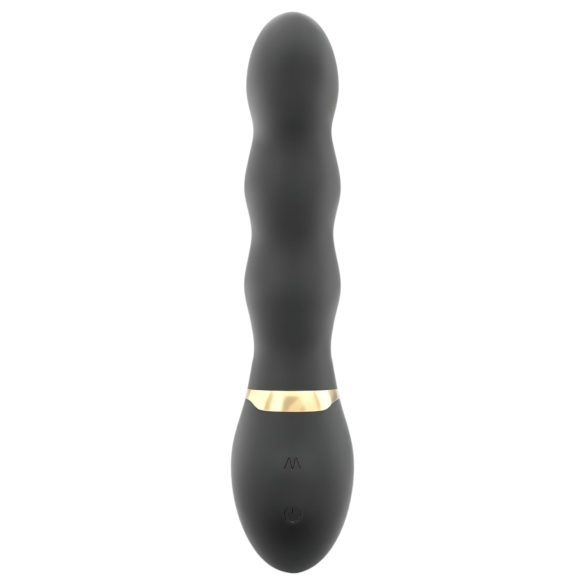 Dorcel Too Much 2.0 - Rechargeable Triple-Motor Vibrator (Black-Gold)