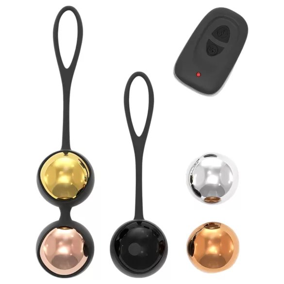 Dorcel Training Balls - wireless, adjustable Kegel ball set