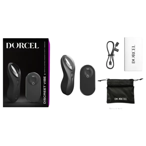 Dorcel Discreet Rechargeable Wireless Clitoral Vibrator (Black)
