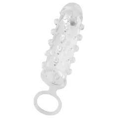 Dorcel Mr Orgasm - Beaded Penis Sleeve (Clear)