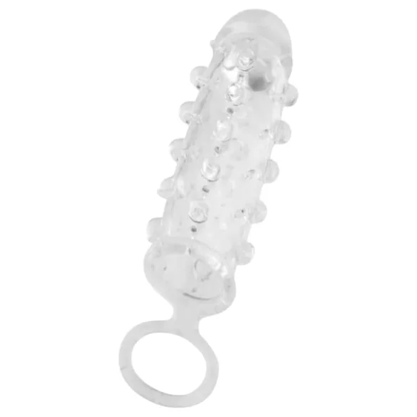 Dorcel Mr Orgasm - beaded penis sleeve (transparent)