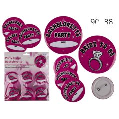 Pink Bachelorette Party Pins