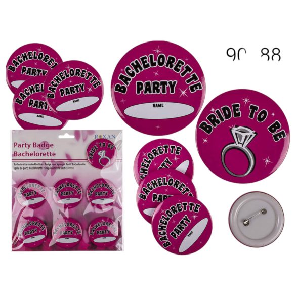 Pink Bachelorette Party Pins