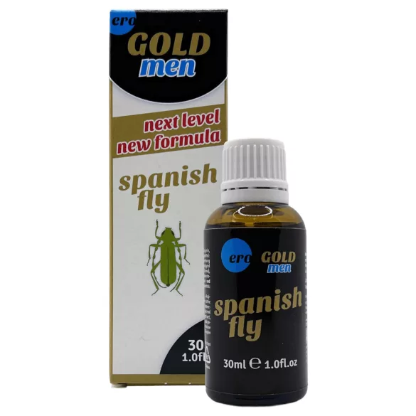 HOT Ero Gold Men Spanish Fly - libido-enhancing drops for men (30 ml)