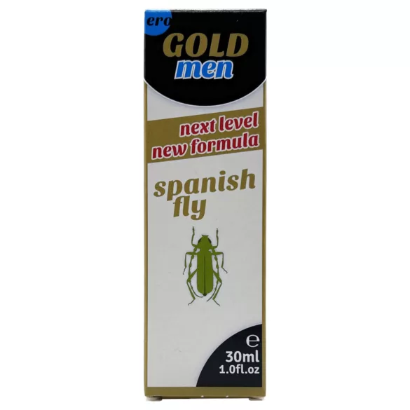 HOT Ero Gold Men Spanish Fly - libido-enhancing drops for men (30 ml)