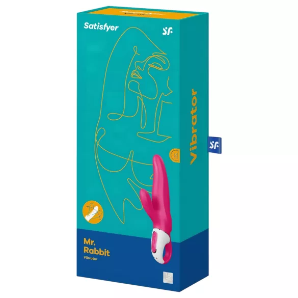 Satisfyer Mr. Rabbit - Waterproof Clitoral Vibrator (Pink)