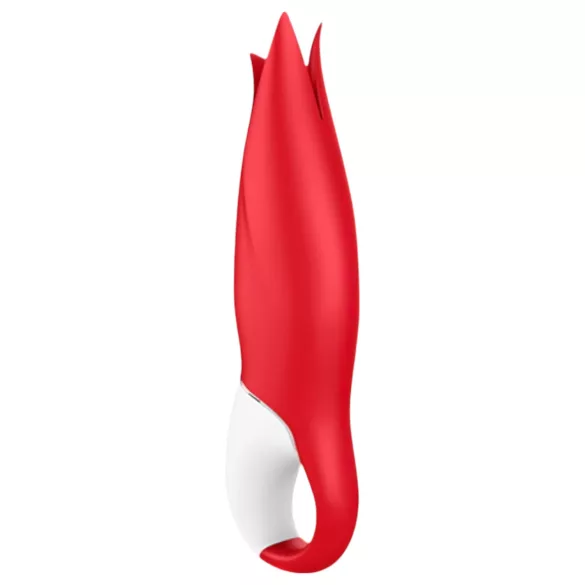 Satisfyer Power Flower - Rechargeable, Waterproof Vibrator (Red)