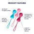 Satisfyer Power Balls – Set of 3 Progressive Kegel Balls