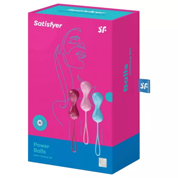 Satisfyer Power Balls – Set of 3 Progressive Kegel Balls
