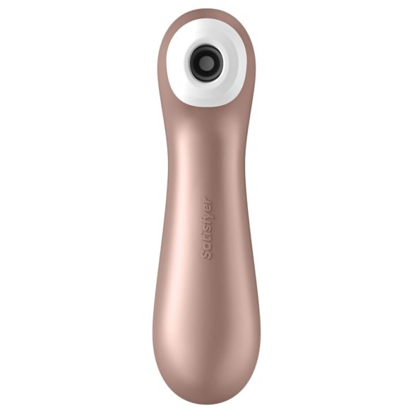 Satisfyer Pro 2+ Rechargeable Clitoral Vibrator (Brown)