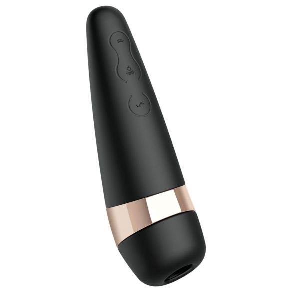 Satisfyer Pro 3+ - Waterproof Rechargeable Clitoral Stimulator (Black)