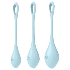   Satisfyer Yoni Power 2 - Geisha Ball Set - Blue (3 Piece Set)