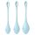 Satisfyer Yoni Power 2 - Geisha Ball Set - Blue (3 Piece Set)